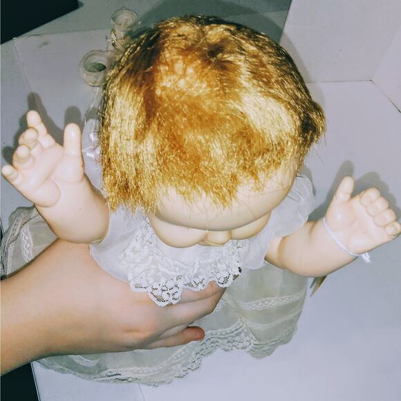 16" 1960 Madame Alexander Brown Eyed All Vinyl Baby Doll - Picture 10 of 13